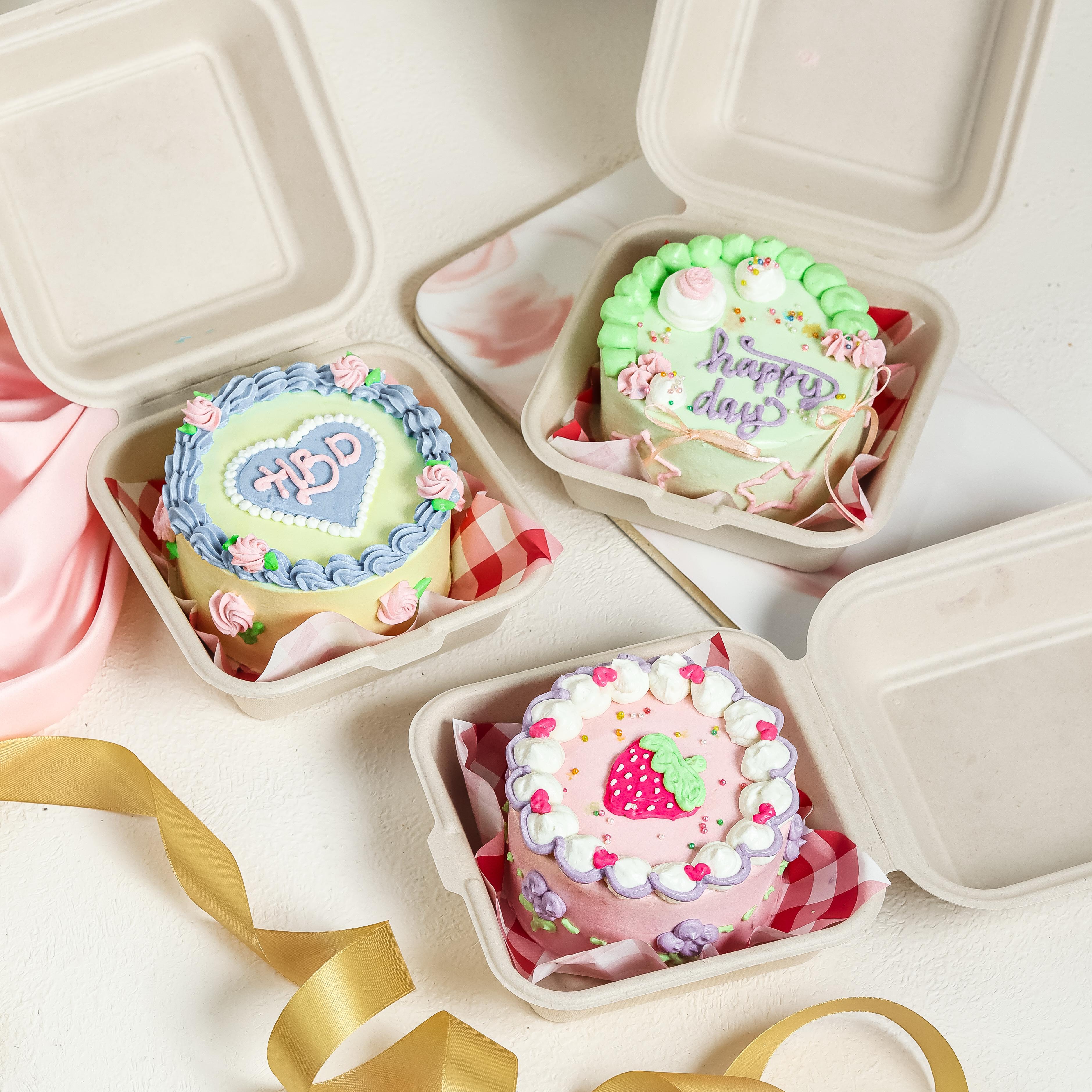 Korean bento Cake web