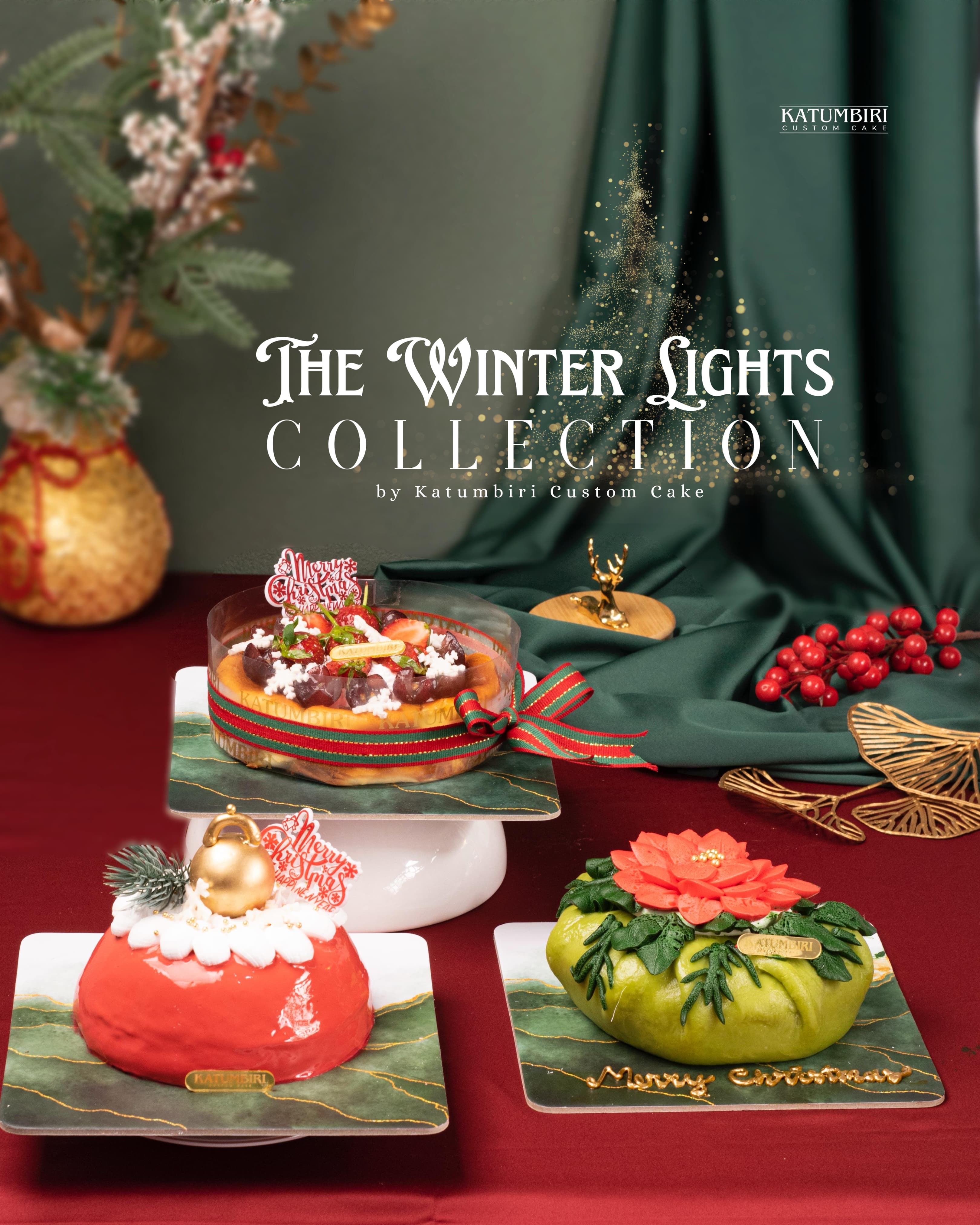 kue natal premium di cianjur katumbiri winter lights entremet”